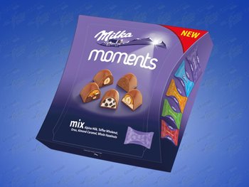 Milka moments mix pralin czekoladki 97g - Milka