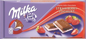 Milka Strawberry Yoghurt 100g - Milka
