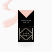 MILKY NUDE Top No Wipe 7ml - top hybrydowy Eclair
