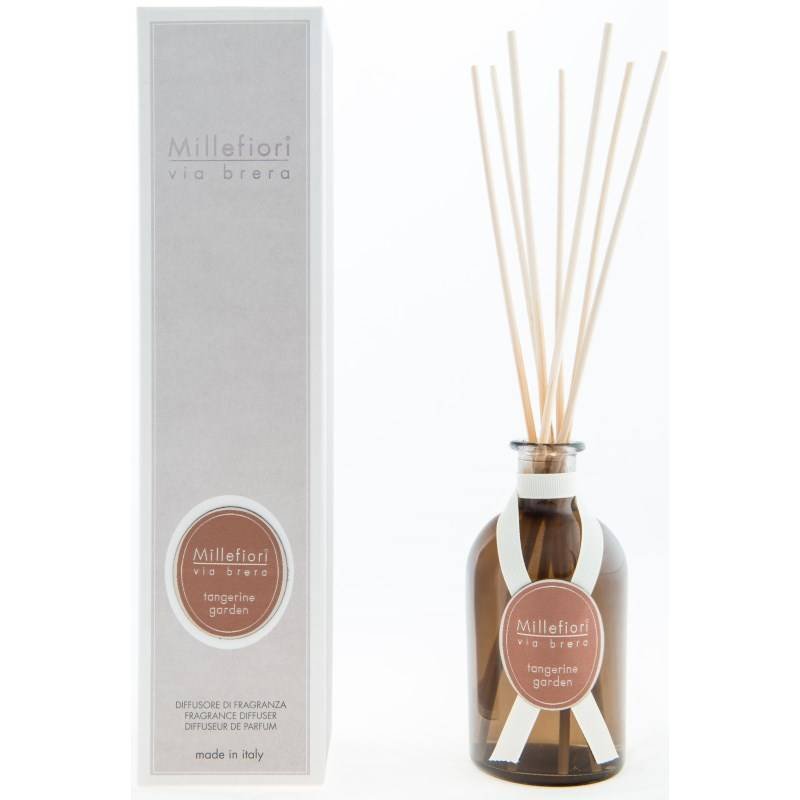 Millefiori Via Brera Fragrance Diffuser Pałeczki Zapachowe Tangerine Garden 250 Ml