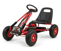 Milly Mally, gokart na pedały Thor, czerwony