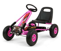 Milly Mally, gokart na pedały Thor, różowy