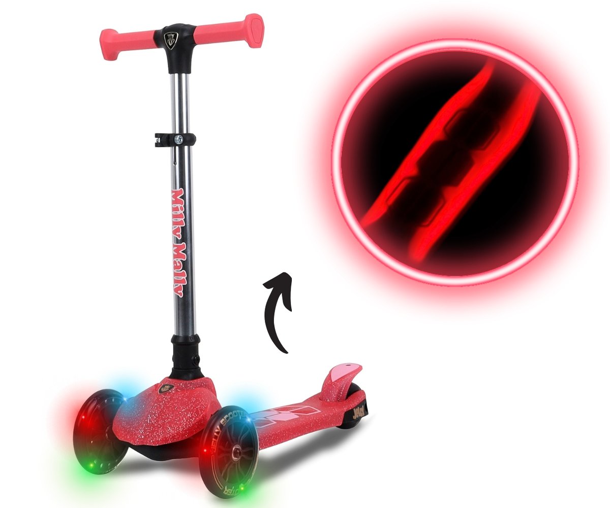 Milly Mally Milly Mally Scooter Jelly Pink