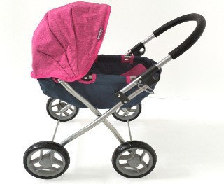 Milly Mally, Wózek dla lalek Dori, Prestige Navy - Milly Mally