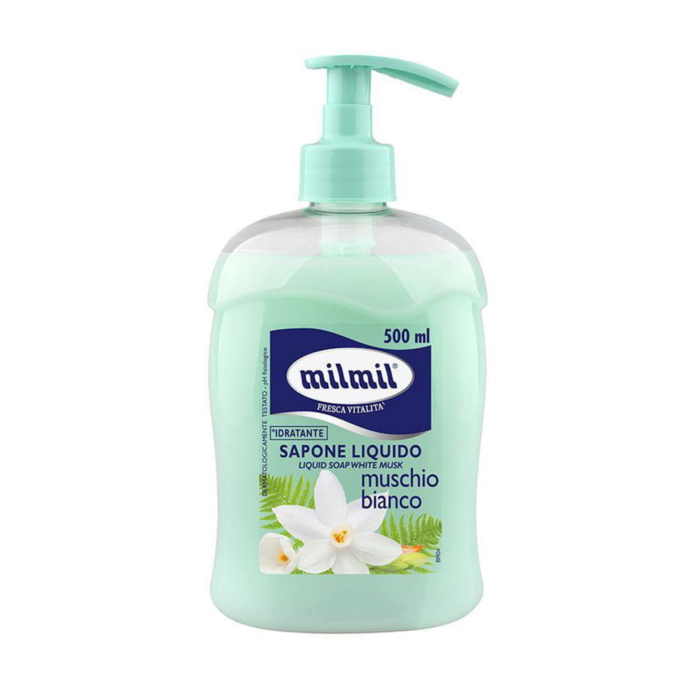 Milmil, Mydło W Płynie, Białe Piżmo, 500ml | Sklep EMPIK.COM