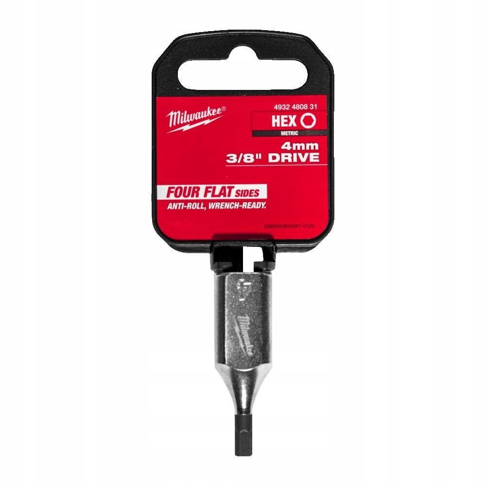 King Tony MILWAUKEE NASADKA 3/8 Z KOŃCÓWKĄ IMBUS 4mm