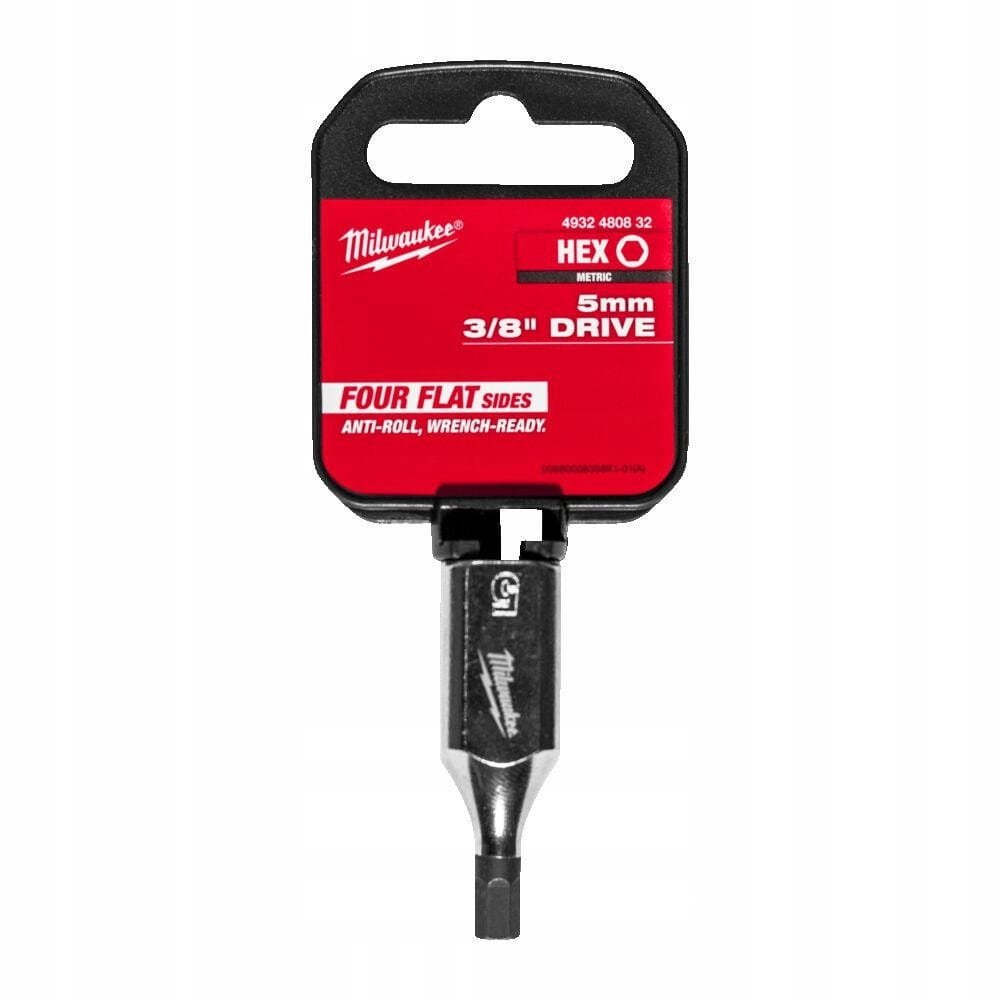 Bahco MILWAUKEE NASADKA 3/8 Z KOŃCÓWKĄ IMBUS 5mm