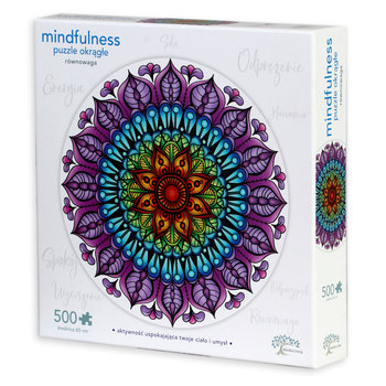 Mindfulness, puzzle okrągłe, Równowaga, 500 el. - Mindfulness