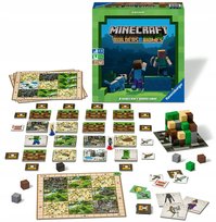  Minecraft Builders & Biomes, gra planszowa, Ravensburger