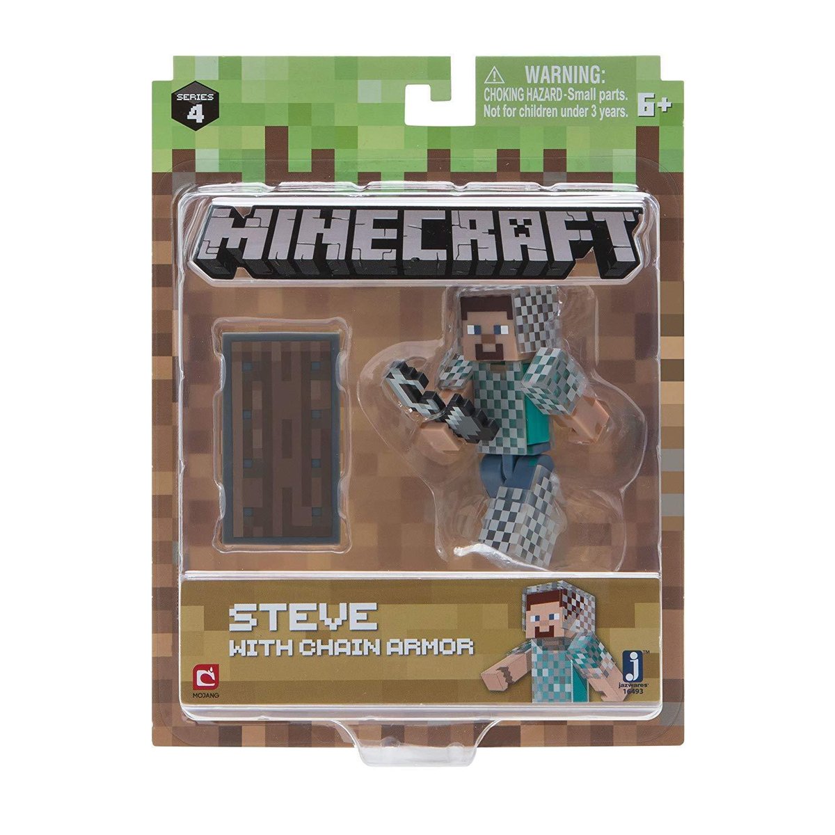 Minecraft, figurka Steve w zbroi
