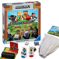Minecraft Heroes of the Village, gra planszowa, Ravensburger