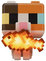 Minecraft lampka GloBuddies KOT - KOTEK z Rybką - wys. 15 cm Inna marka