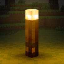 Minecraft Lampka pochodnia nocna LED 4 kolory