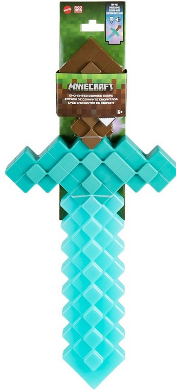 まいまい Minecraft miecz ZAKLĘTY MIECZ DELUXE Enchanted Sword HNM78