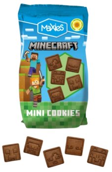 MINECRAFT MINI COOKIES ZBOŻOWE KAKAOWE CIASTECZKA KWADRATY 100G MAXIES - Minecraft