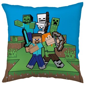 Minecraft Poduszka ozdobna , poduszka kwadratowa 40x40 cm OEKO-TEX - Minecraft