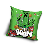 Minecraft Poszewka na poduszkę Velvet Miła Jasiek 40cm Dziecięca Carbotex