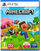 Minecraft PS5 PL + 3500 Tokenów Twórz i Odkrywaj Bez Granic 1 - 4 Graczy Mojang Studios