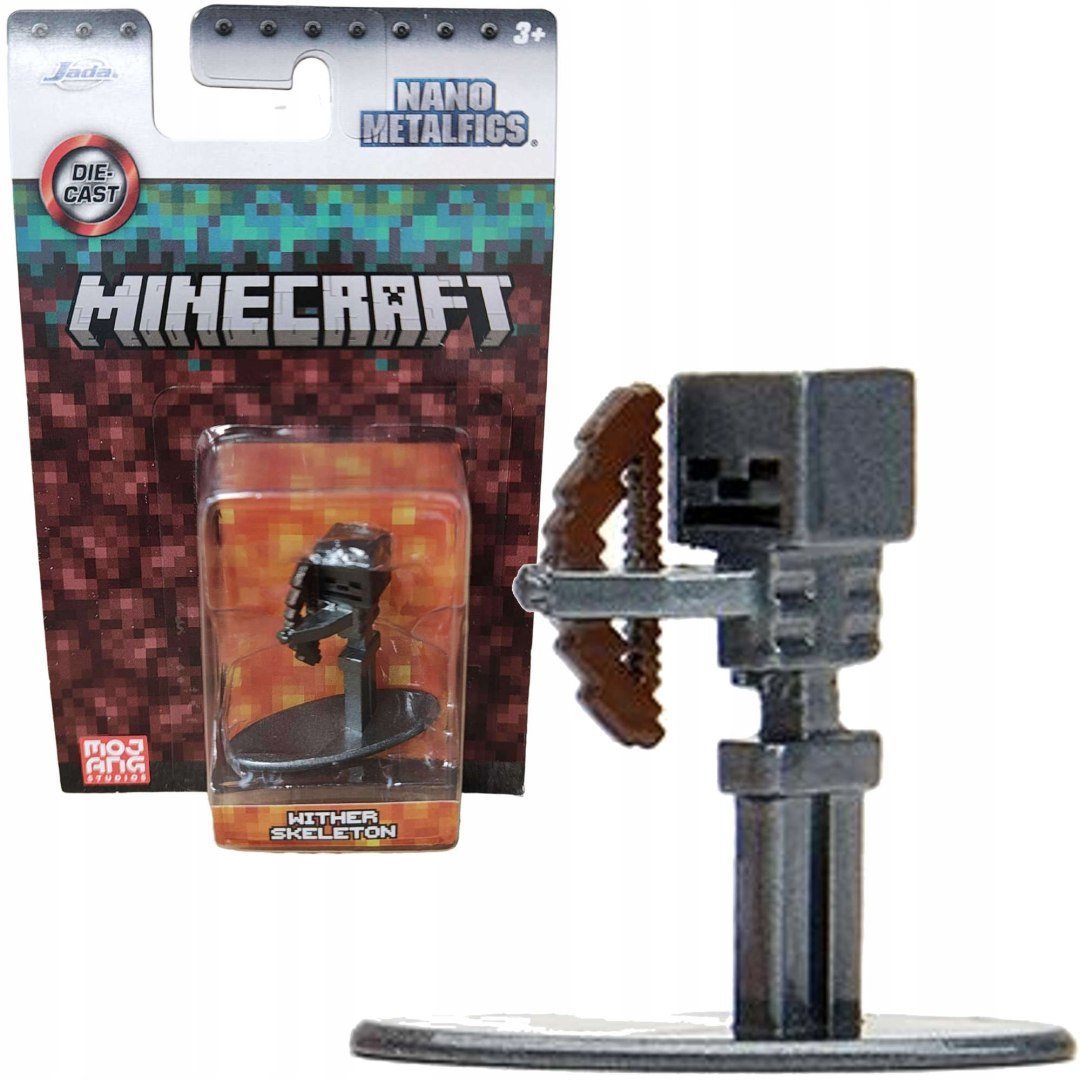 Zdjęcia - Figurka / zabawka transformująca Jada Minecraft Wither Skeleton figurka METAL 