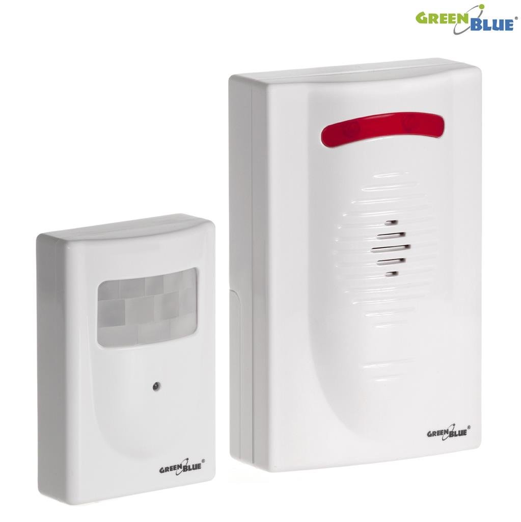 Фото - Охоронний датчик GreenBlue Mini alarm  GB3400, biały 