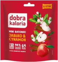 Mini batoniki Jabłko & Cynamon Dobra Kaloria 108 g