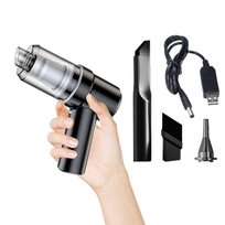 Mini bezprzewodowy odkurzacz ręczny przenośny do samochodu domu biura USB