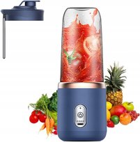 Mini Blender Przenośny AWETHE USB 2000mAh 6 Ostrzy Smoothie Sokowy