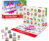 MINI BRANDS KALENDARZ ADWENTOWY 24 NIESPODZIANKI ZURU 4 EKSKLUZYWNE FIGURKI