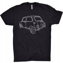 Mini Cooper Koszulka Motoryzacja Minimalizm Art