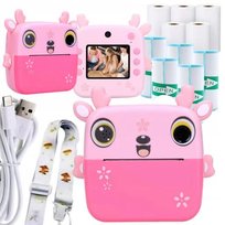 Mini Drukarka Drukuś Aparat Fotograficzny Natychmiastowy Termiczna 10 Rolek