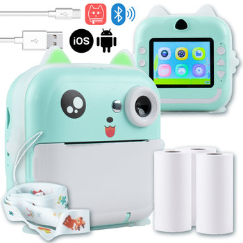 Mini Drukarka Drukuś Aparat Natychmiastowy Termiczna + 3 Rolki - Lewer