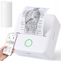 Mini Drukarka Termiczna Bezprzewodowa Przenośna Drukuś do Zdjęć Notatek