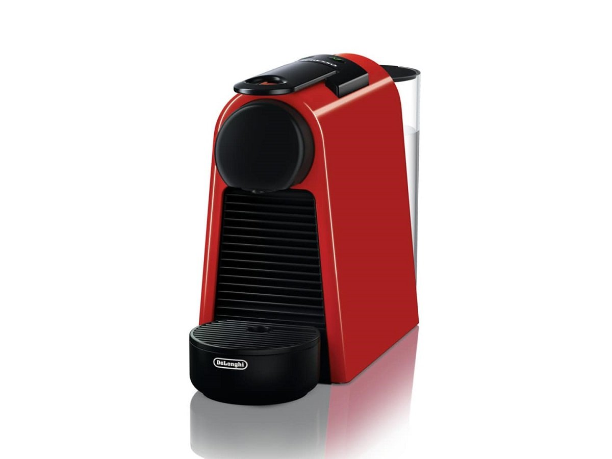 Mini Ekspres do kawy Nespresso Essenza De Longhi EN85.R Czerwony Kompaktowy