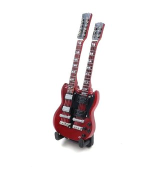 Mini Gitara 15Cm - Bmg-020 W Stylu Jimi Page - GiftDeco