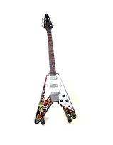 Mini gitara Jimi Hendrix z drewna mahoniowego