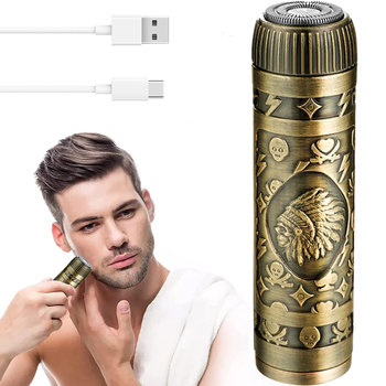 Mini Golarka Trymer Maszynka Do Brody Twarzy Ciała Dla Mężczyzn Depilator - VERK GROUP