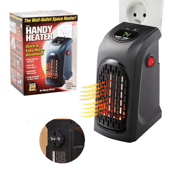 MINI GRZEJNIK ELEKTRYCZNY HEATER 400W OGRZEWACZ - decortrend