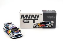 MINI GT Ford Puma Rally1 #13 2024 Rally Monte Carlo M-Sport Ford WRT LHD MGT00974-L MiniGT Mini GT