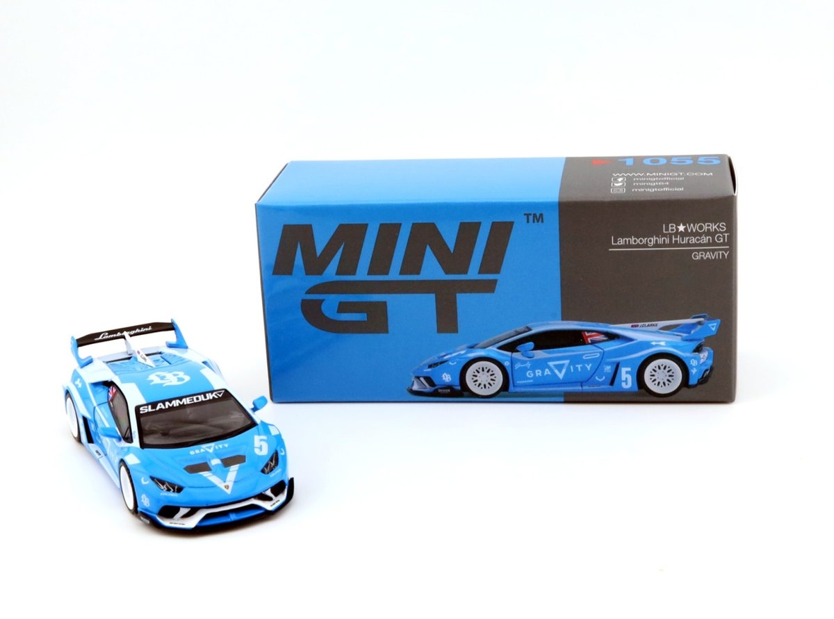 MINI GT LB WORKS Lamborghini Huracan GT Gravity RHD MGT01055-R MiniGT ...