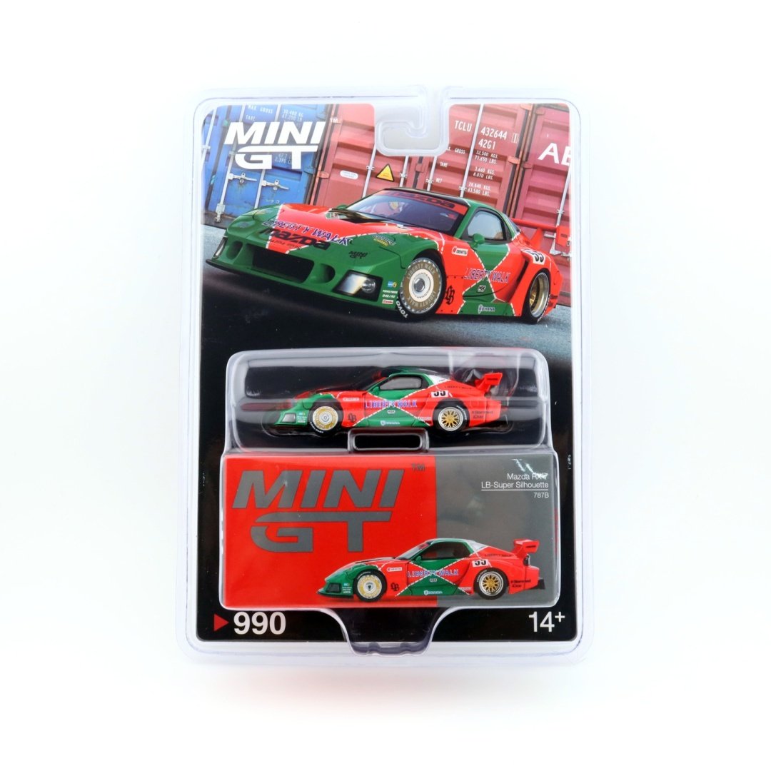 MINI GT Mazda RX-7 LB-Super Silhouette 787B RHD MGT00990-BL MiniGT ...