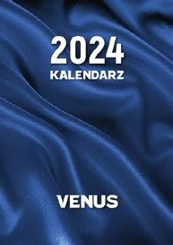 Mini Kalendarz Terminarz Kieszonkowy A7 2024 Venus 10X 7 Cm - Inna marka