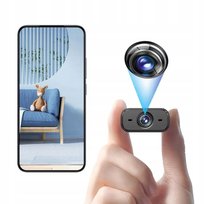Mini Kamera Bezpieczeństwa Wi-Fi z Wykrywaniem Ruchu Bezprzewodowa Smartfon Inna marka