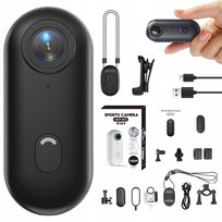 MINI KAMERA SPORTOWA WiFi Full HD 1080p WODOODPORNA MAGNETYCZNA KĄT 140°