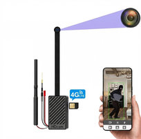 MINI KAMERA SZPIEGOWSKA 4G NA KARTĘ SIM UKRYTA PREMIUM 90° CZUJNIK RUCHU