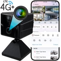 MINI KAMERA SZPIEGOWSKA LTE 4G UKRYTA ANDROID ZDALNY PODGLĄD CZUJNIK RUCHU