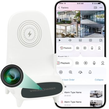 MINI KAMERA WIFI SZPIEGOWSKA UKRYTA W ŁADOWARCE ANDROID ZDALNY PODGLĄD RUCH - Spreest