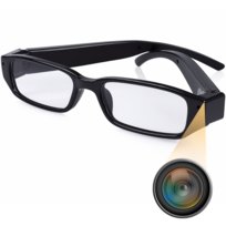 MINI KAMERA WIFI SZPIEGOWSKA UKRYTA W OKULARACH DYKTAFON NAGRYWA NA KARTĘ