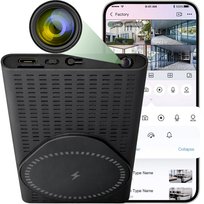 MINI KAMERA WIFI SZPIEGOWSKA UKRYTA W POWERBANKU ZDALNY PODGLĄD RUCH