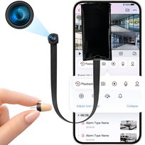 MINI KAMERA WIFI Z MIKRO SŁUCHAWKA PODSŁUCH SZPIEGOWSKA DO UCHA NA EGZAMIN