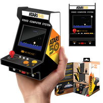 Mini konsola retro przenośna Atari 2600 75 gier w 1 ATARI NANO PLAYER PRO My Arcade
